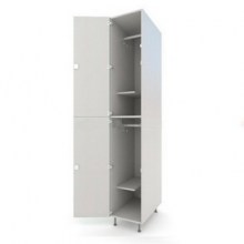 Шкаф ДСП 1-2  внутри